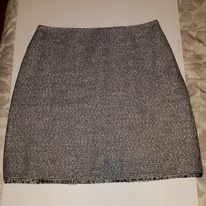 Banana Republic Gray & Blue  Skirt